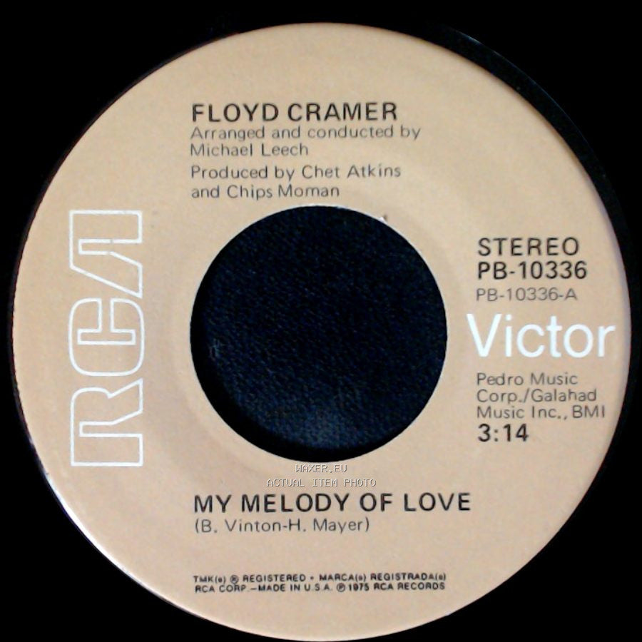 Floyd Cramer - My Melody Of Love / The Last Farewell side A