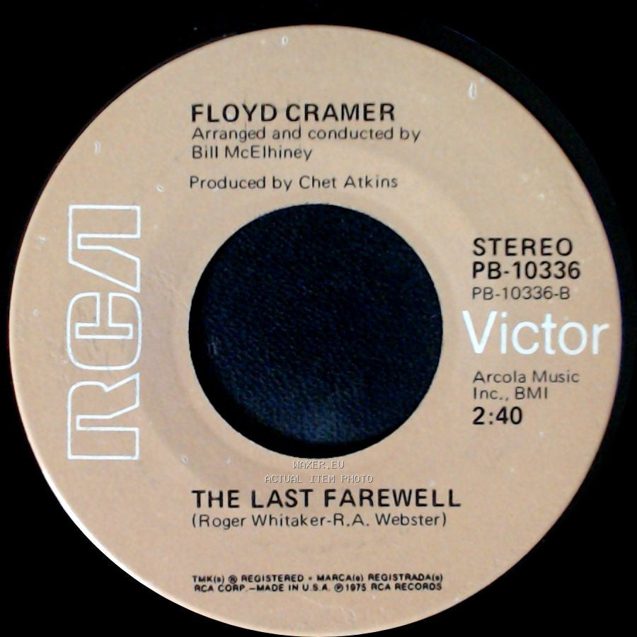 Floyd Cramer - My Melody Of Love / The Last Farewell side B