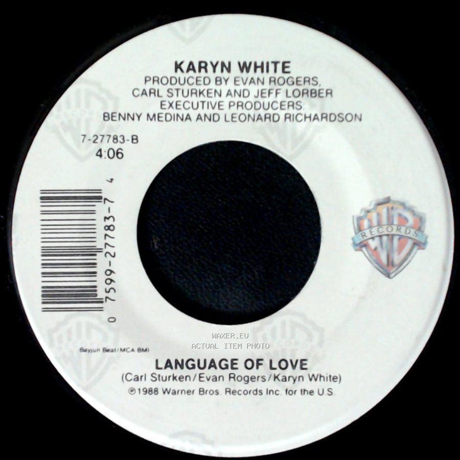 Karyn White - Language Of Love / Superwoman side A