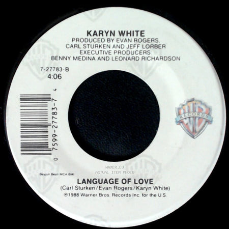Karyn White - Language Of Love / Superwoman side A