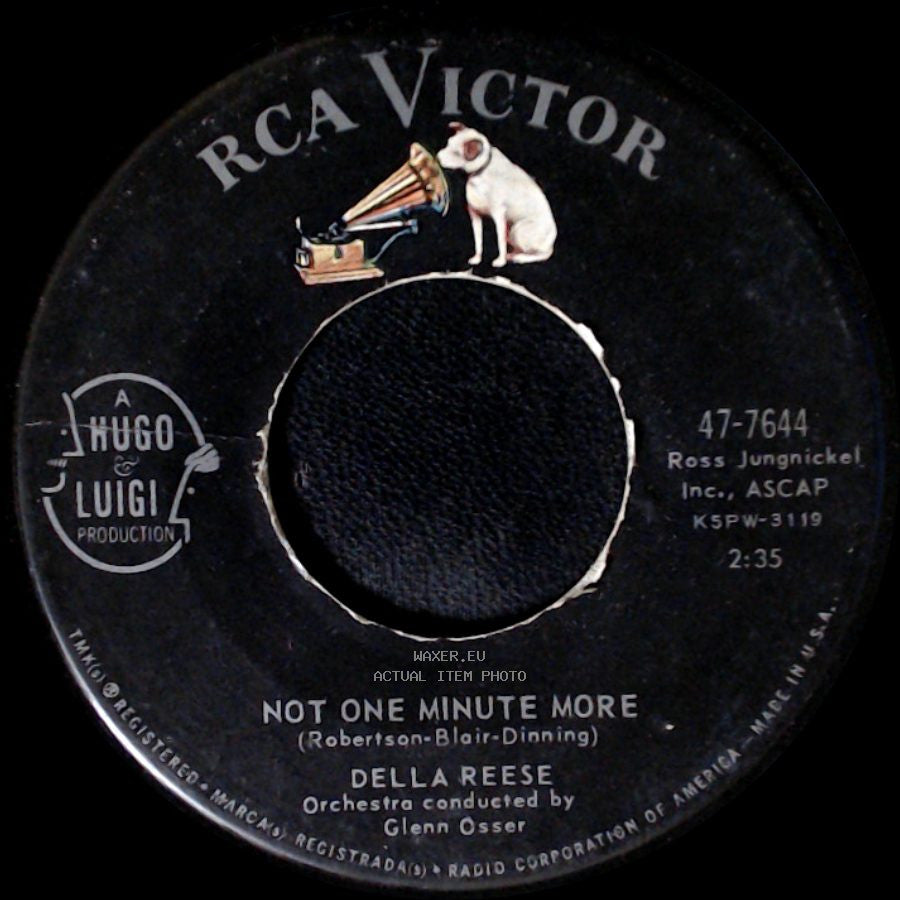 Della Reese - Not One Minute More / You're My Love side A