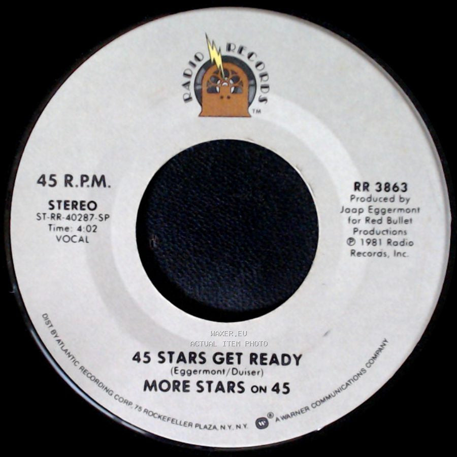 More Stars On 45 - 45 Stars Get Ready / More Stars side A