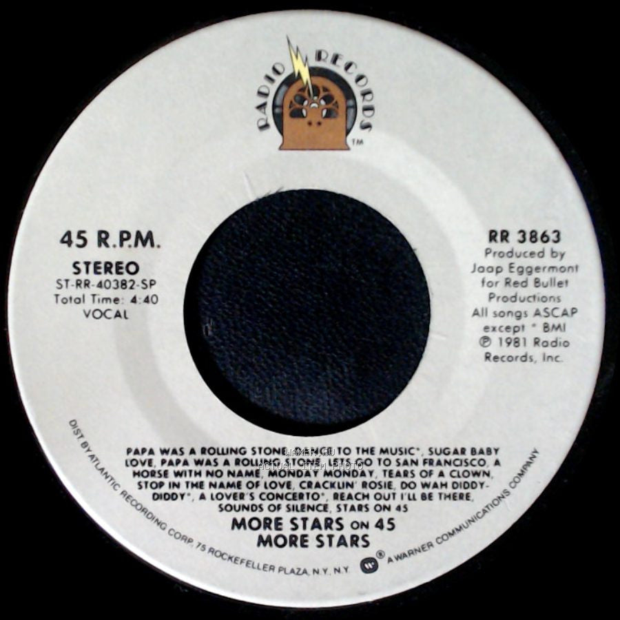 More Stars On 45 - 45 Stars Get Ready / More Stars side B