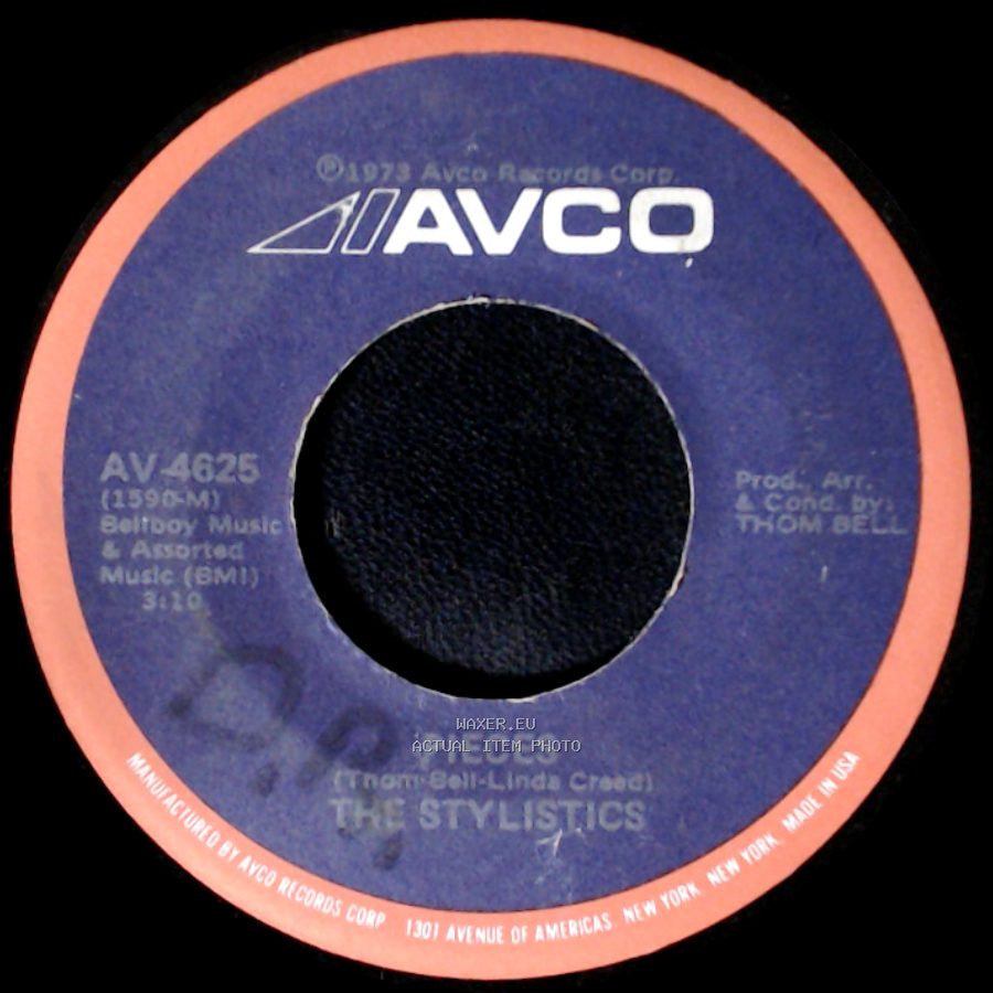 The Stylistics - Pieces / Rockin' Roll Baby side A