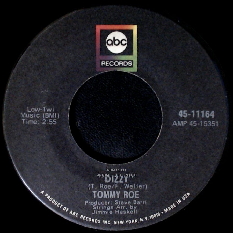 Tommy Roe - The You I Need / Dizzy side B