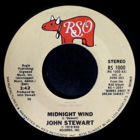 John Stewart - Midnight Wind / Somewhere Down The Line side A