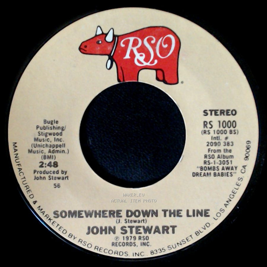 John Stewart - Midnight Wind / Somewhere Down The Line side B