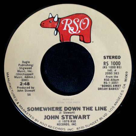 John Stewart - Midnight Wind / Somewhere Down The Line side B