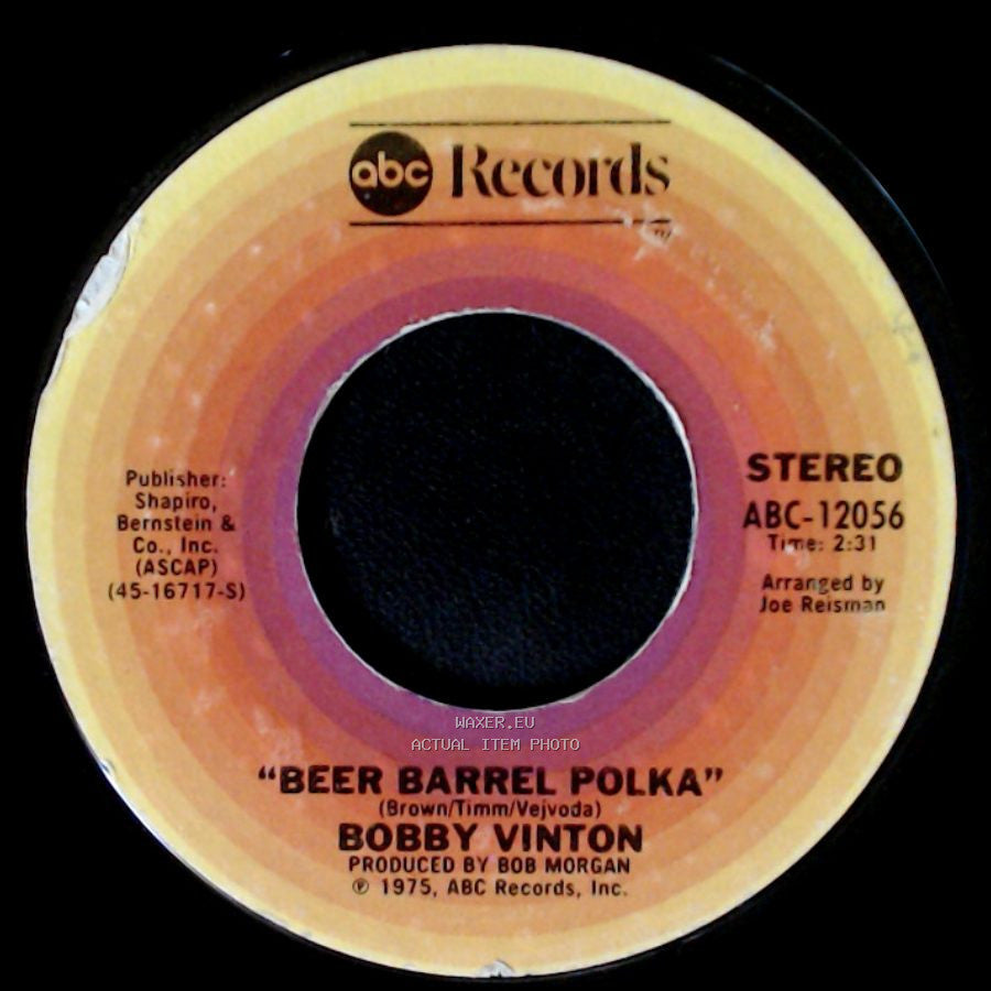 Bobby Vinton - Beer Barrel Polka / Dick And Jane side A
