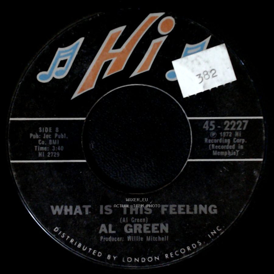 Al-Green - You Ought To Be With Me / What Is This Feeling side B
