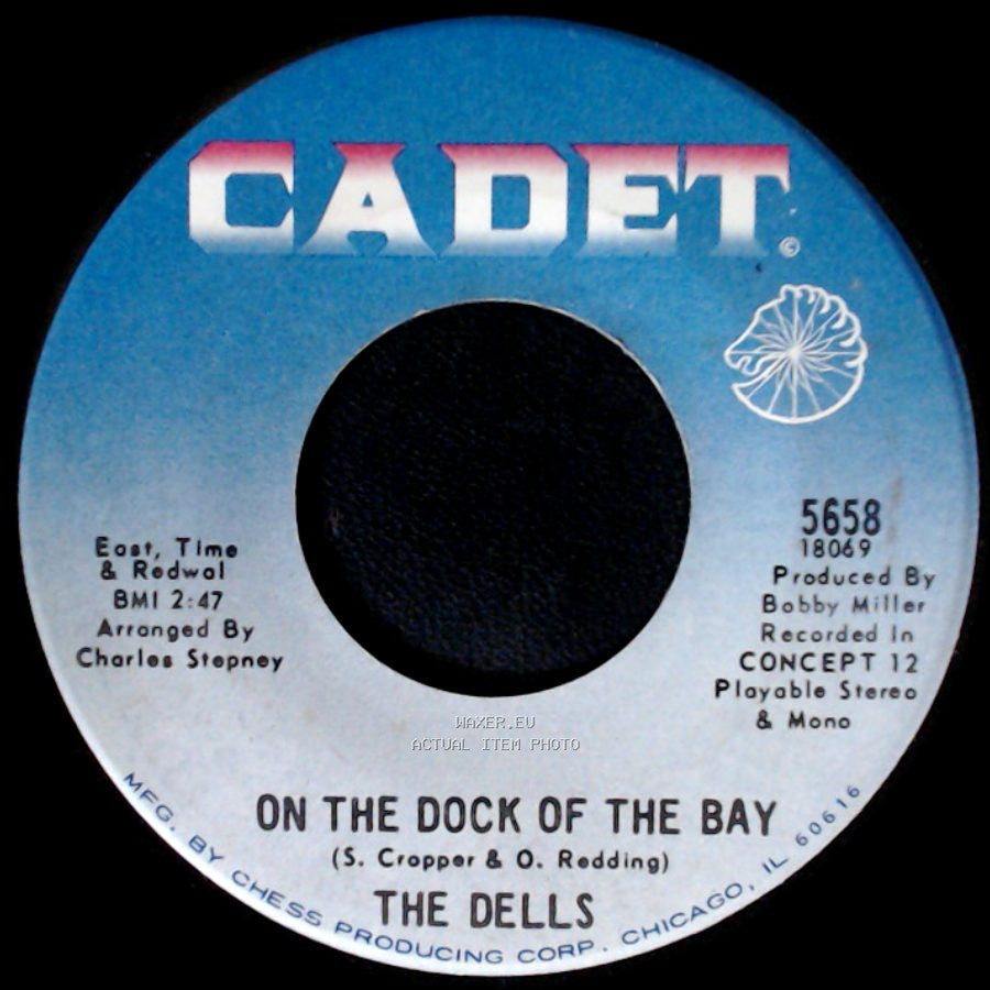 The Dells - When I'm In Your Arms / On The Dock Of The Bay side B