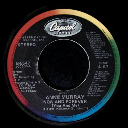 Anne Murray - I Don't Wanna Spend Another Night Without You / Now And Forever (You And Me) side B