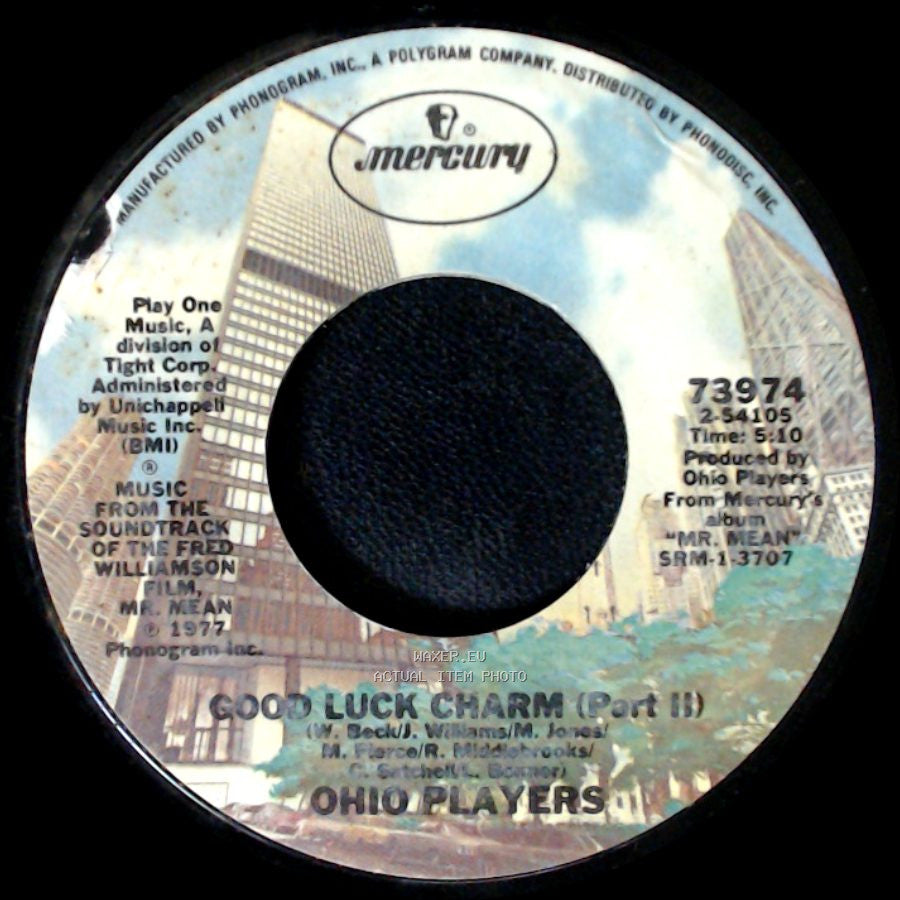 Ohio Players - Good Luck Charm (Part I) / Good Luck Charm (Part Ii) side B