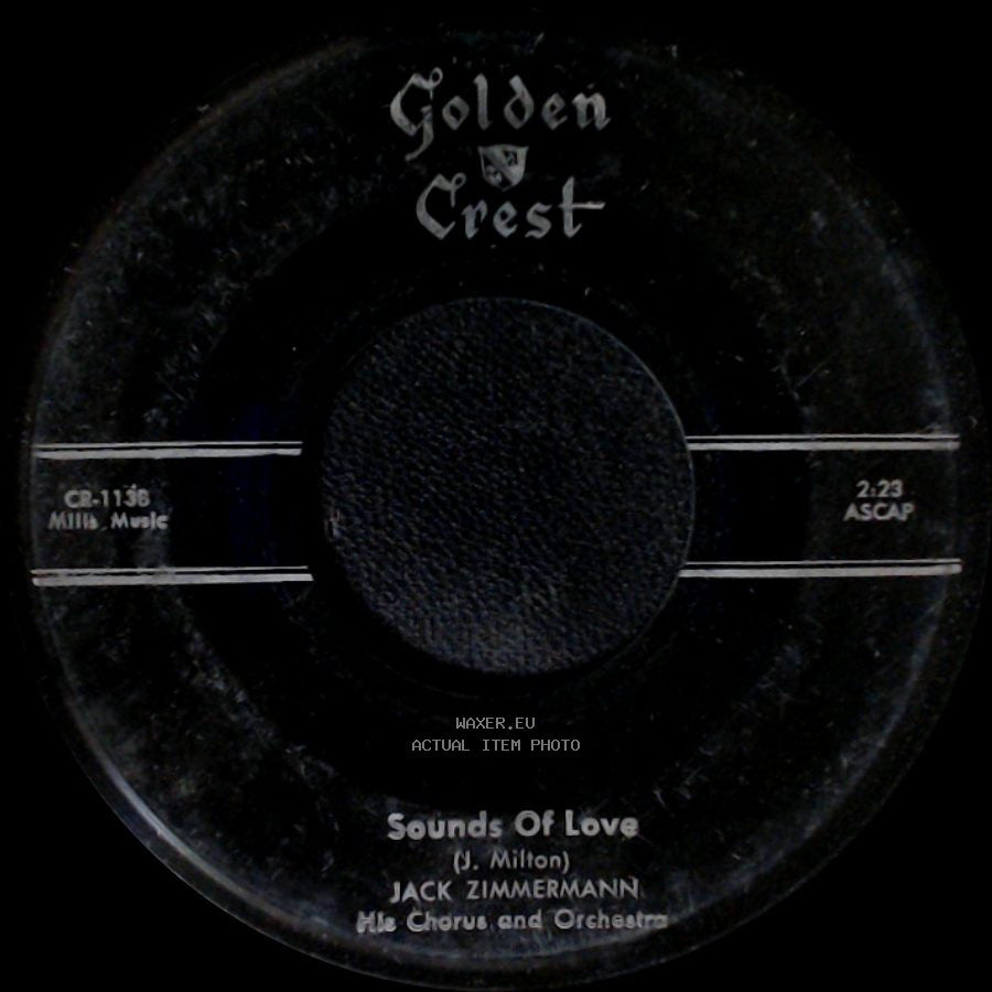 Jack Zimmermann - Sounds Of Love / It's Love side A