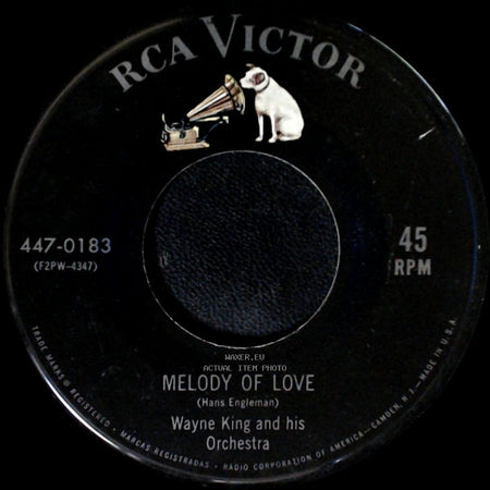 Wayne King And His Orchestra - Melody Of Love / None But The Lonely Heart side A