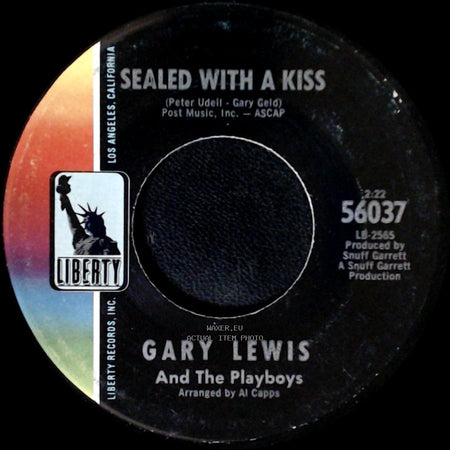 Gary Lewis And The Playboys - Sealed With A Kiss / Sara Jane side A
