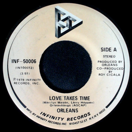 Orleans - Love Takes Time / Isn't It Easy side A