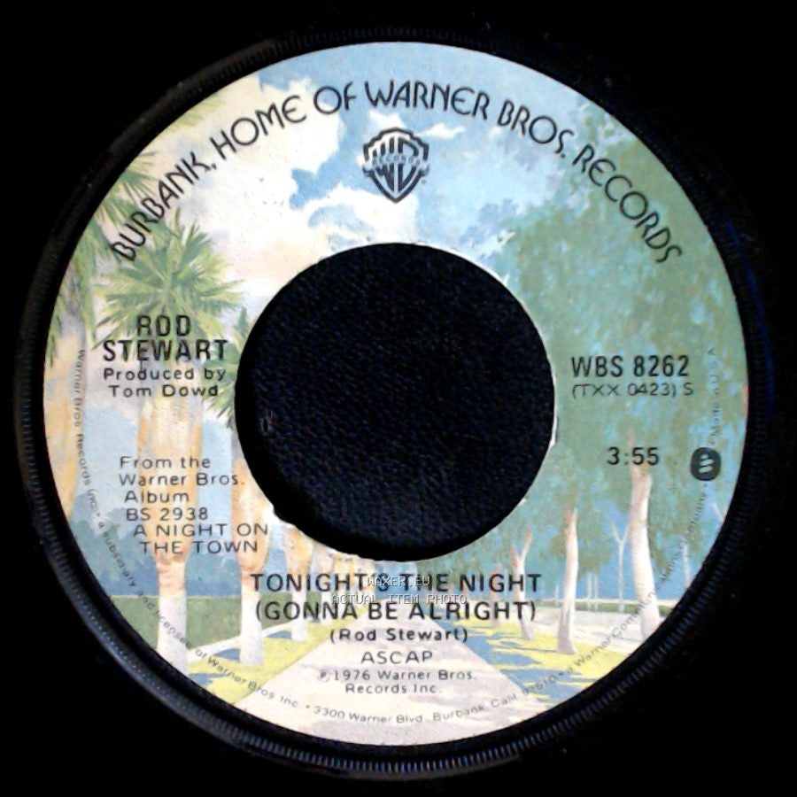 Rod Stewart - Fool For You / Tonight's The Night (Gonna Be Alright) side B