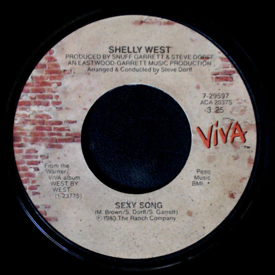 Shelly West - Flight 309 To Tennessee / Sexy Song side B