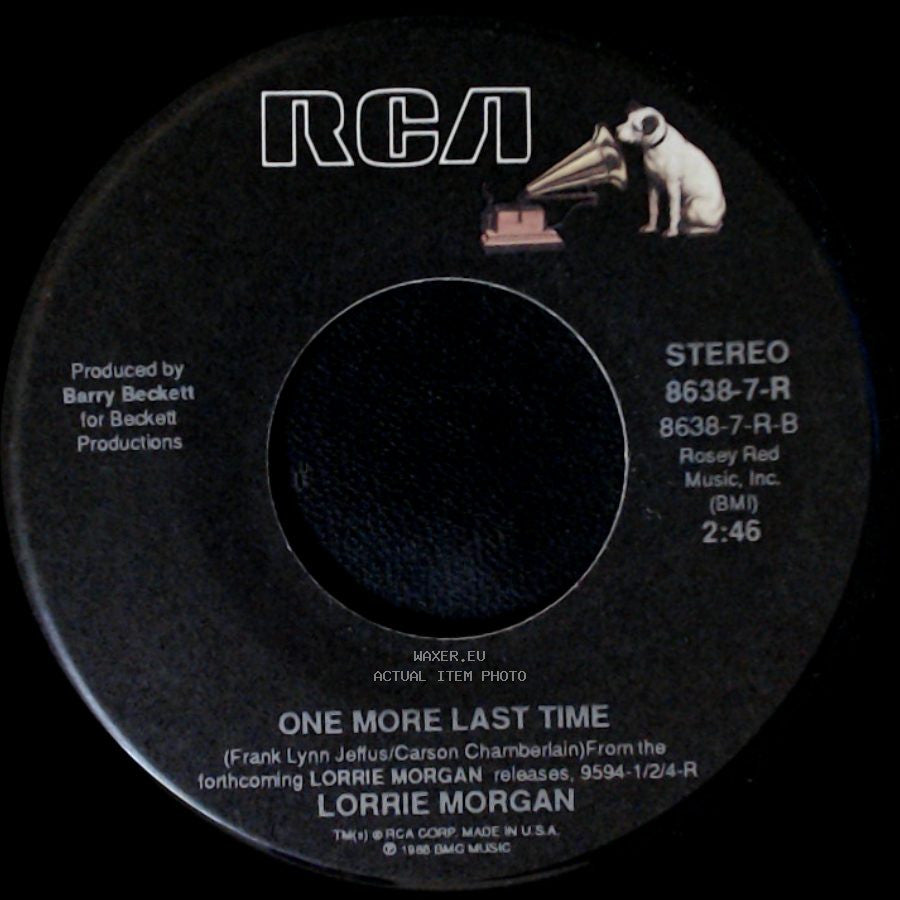 Lorrie Morgan - Trainwreck Of Emotion / One More Last Time side B