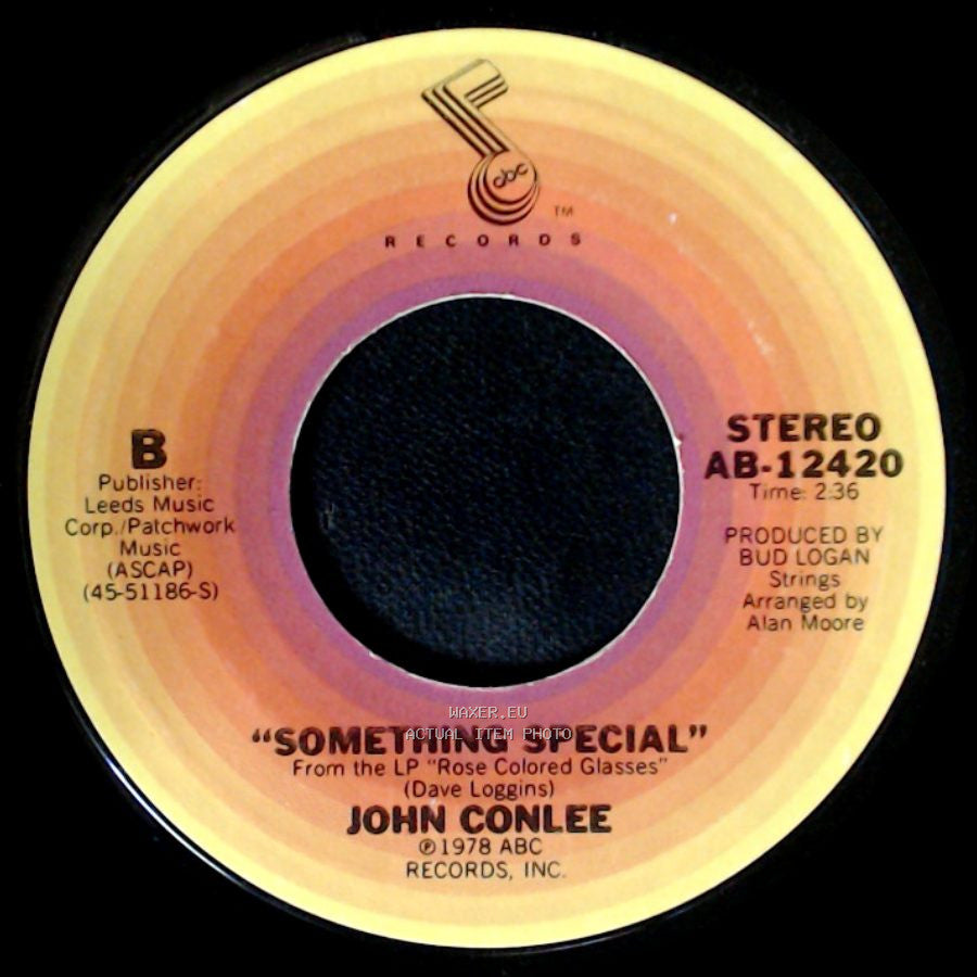 John Conlee - Lady Lay Down / Something Special side B