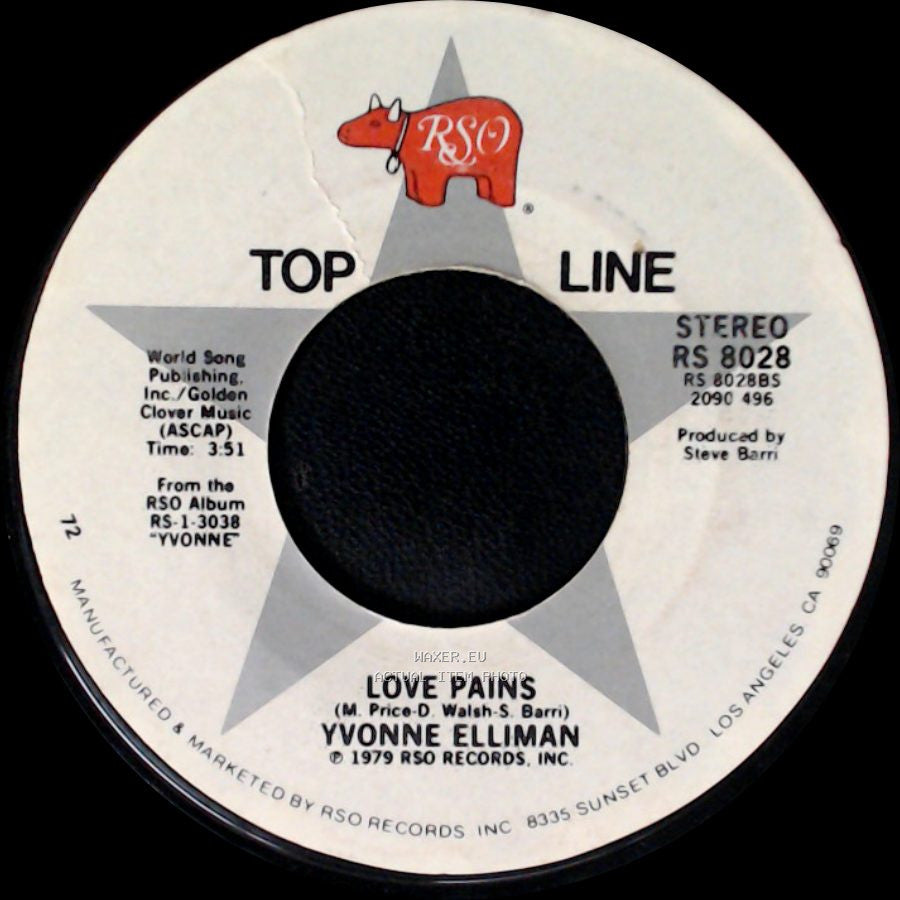 Yvonne Elliman - If I Can't Have You / Love Pains side B