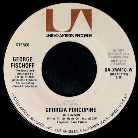 George Fischoff - Georgia Porcupine / I'll Never Forget You side A