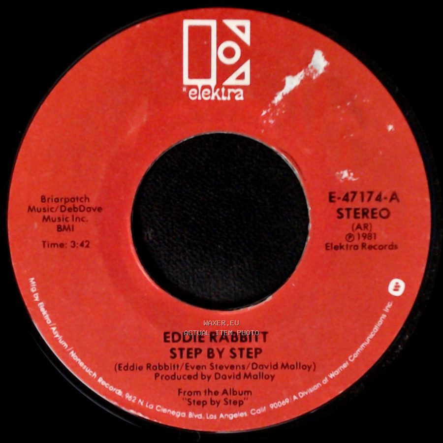Eddie Rabbitt - Step By Step / My Only Wish side A
