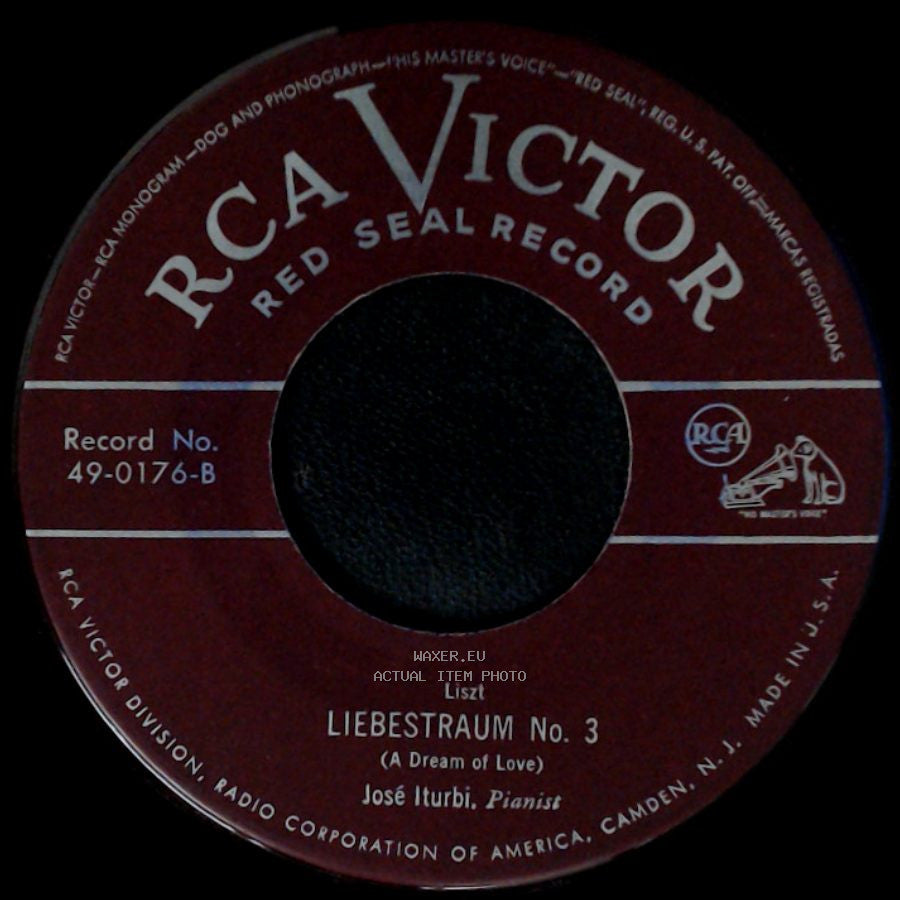 José Iturbi - Clair De Lune / Liebestraum No. 3 (A Dream Of Love) side B