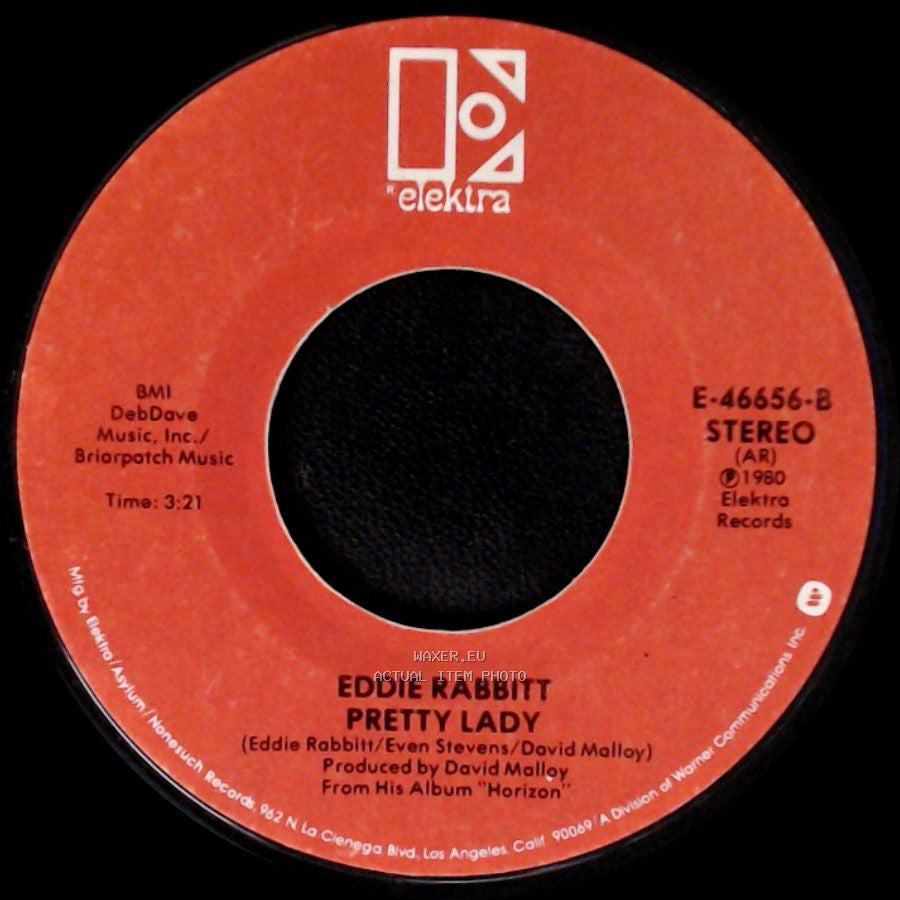 Eddie Rabbitt - Drivin' My Life Away / Pretty Lady side B