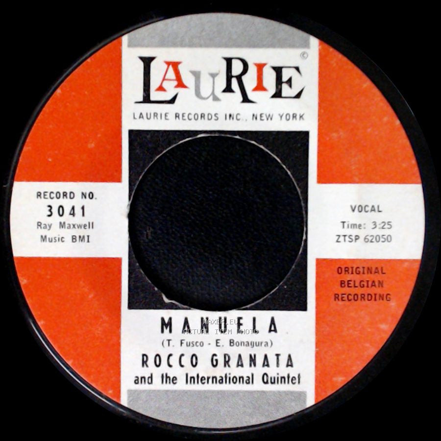 Rocco Granata And The International Quintet - Marina / Manuela side B