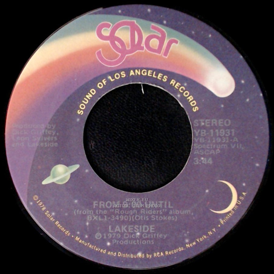 Lakeside - All In My Mind / From 9:00 Until side B