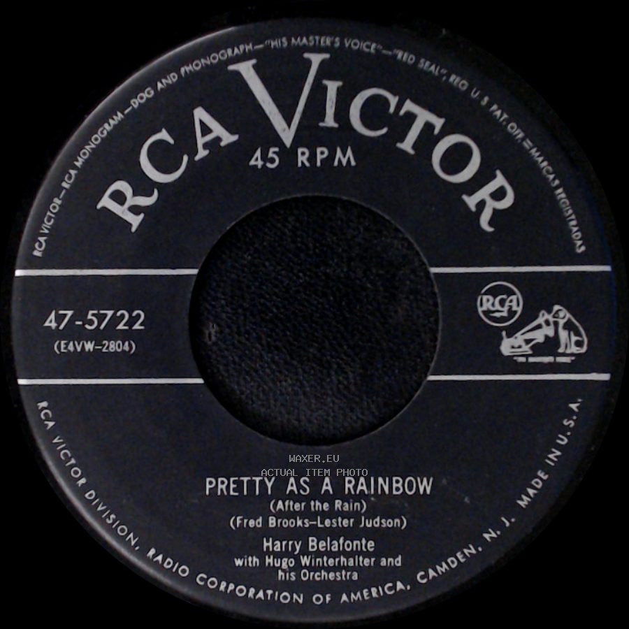 Harry Belafonte - Acorn In The Meadow / Pretty As A Rainbow side B