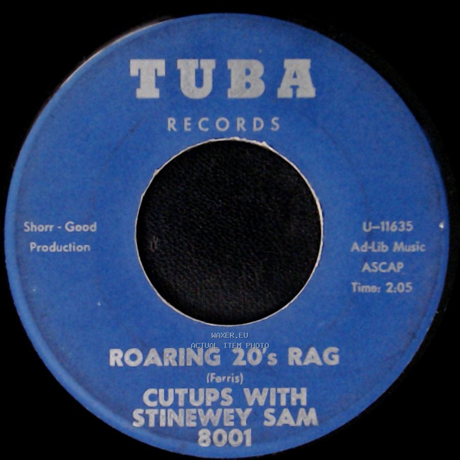 Mickey Shorr And The Cutups / Cutups With Stinewey Sam - Dr. Ben Basey / Roaring 20's Rag side B