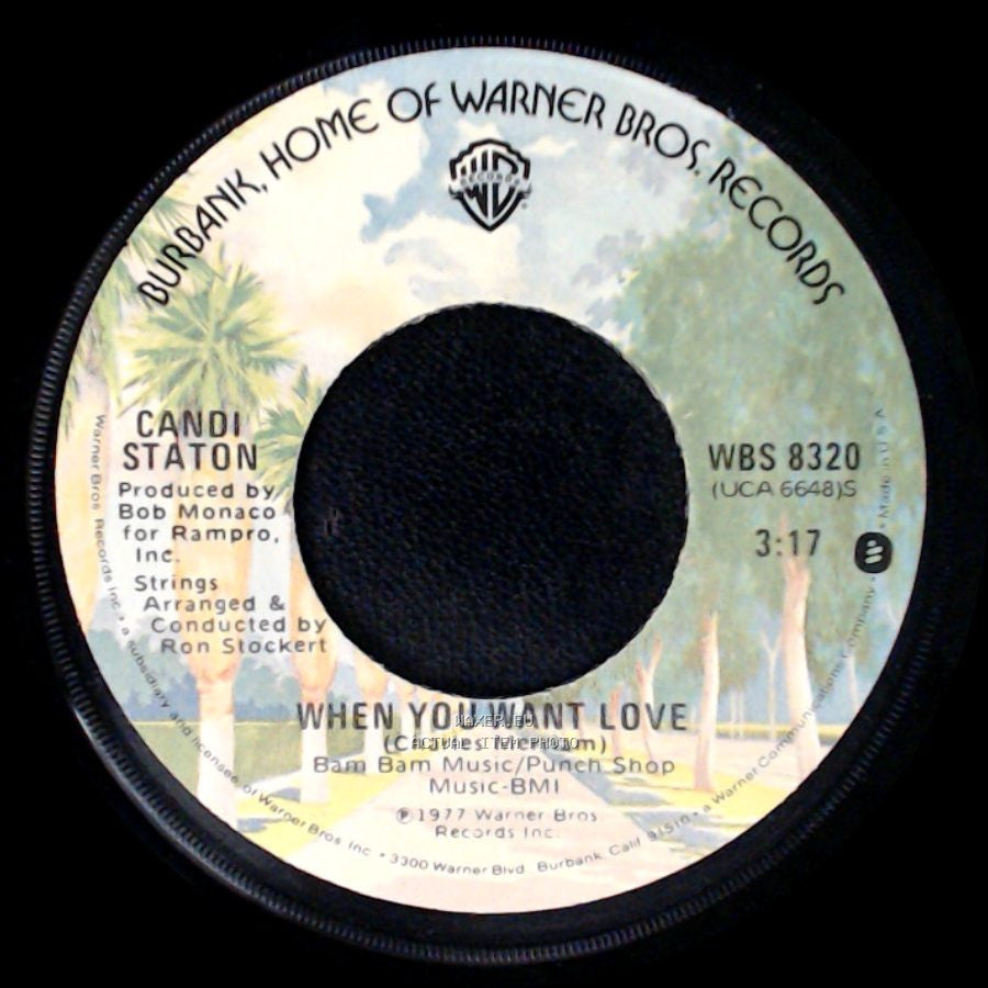 Candi Staton - A Dreamer Of A Dream / When You Want Love side B