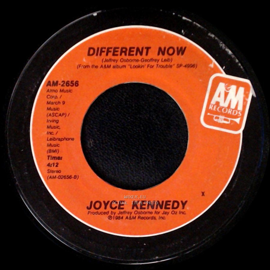 Joyce Kennedy / Joyce Kennedy & Jeffrey Osborne - Different Now / The Last Time I Made Love side A