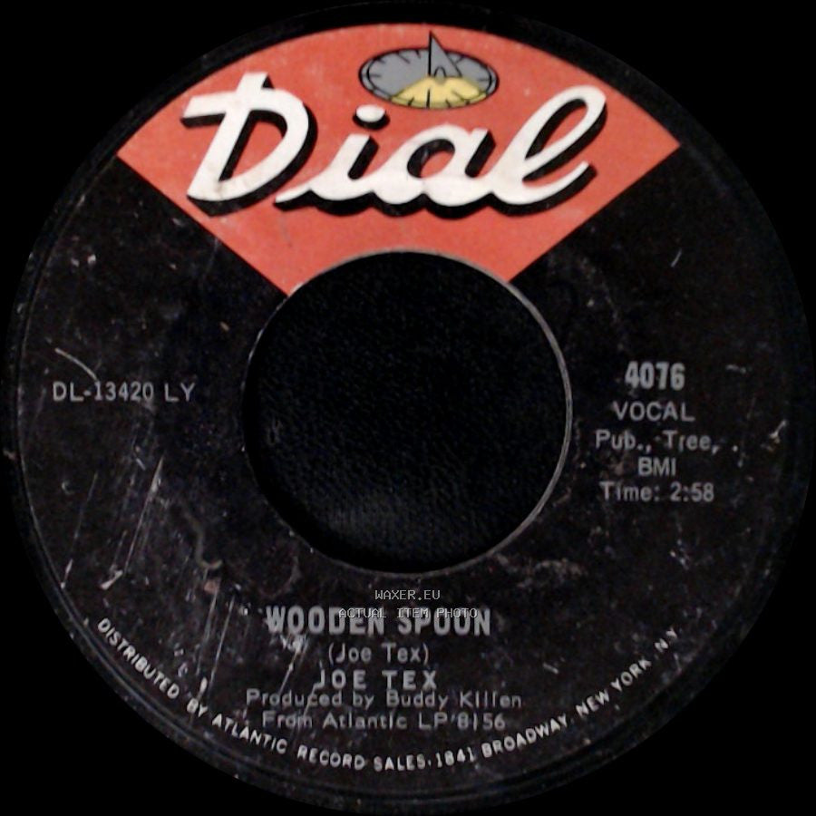 Joe Tex - Wooden Spoon / I'll Never Do You Wrong side A