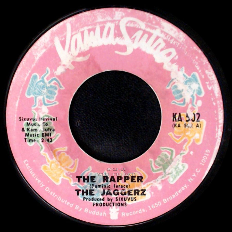 The Jaggerz - Born Poor / The Rapper side B