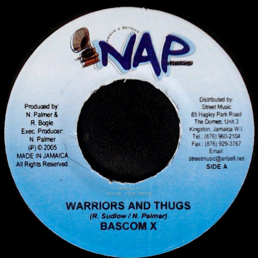 Bascom X - Warriors And Thugs / Passion Instrumental side A