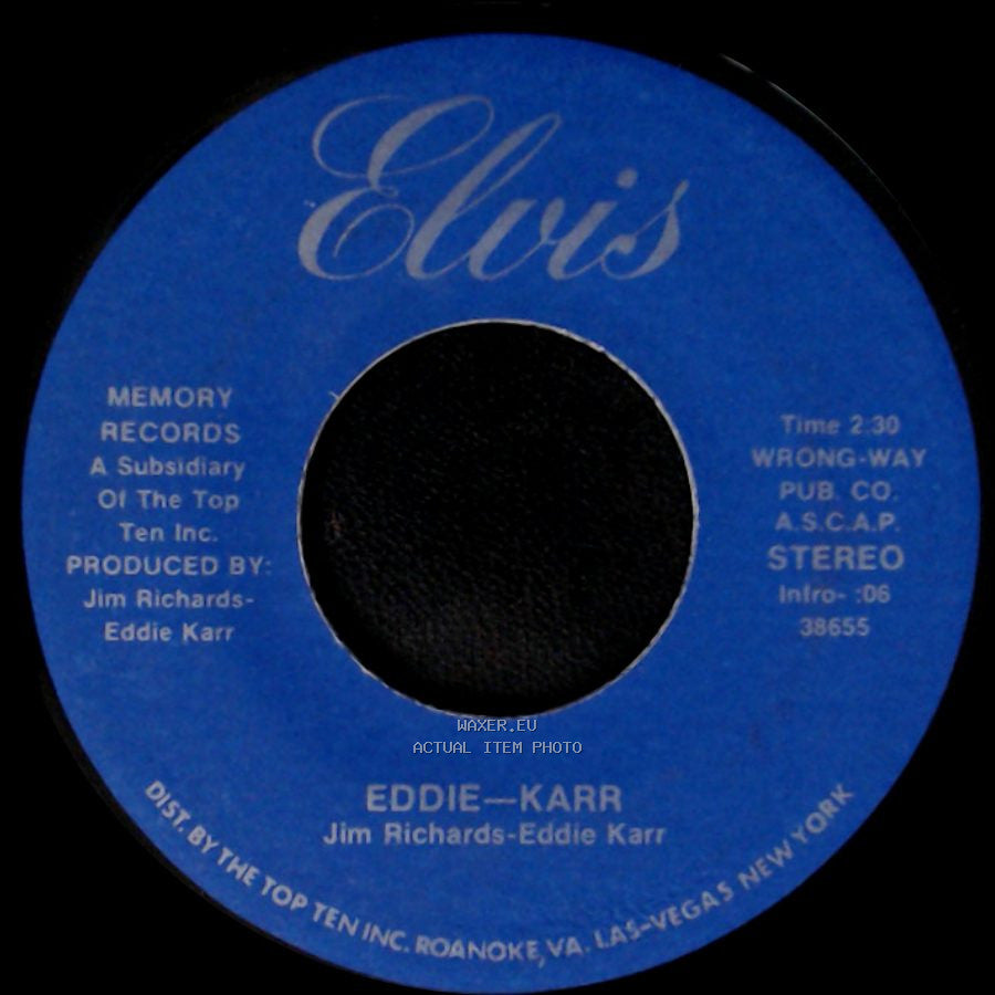 Eddie--Karr - Wrong-Way / Unknown Title B side A