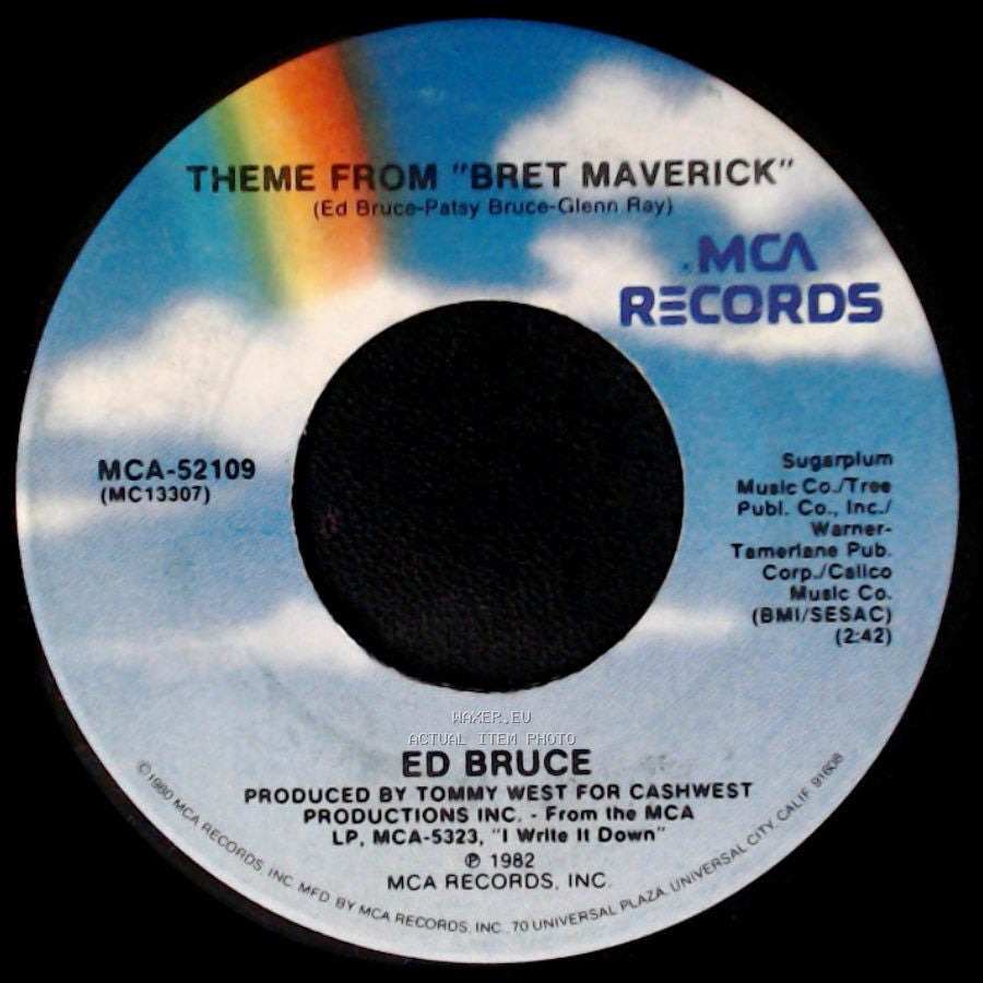 Ed Bruce - Theme From "Bret Maverick" / Ever, Never Lovin' You side A