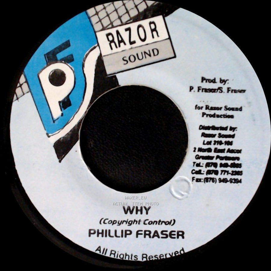 Phillip Fraser - Why / Version side A