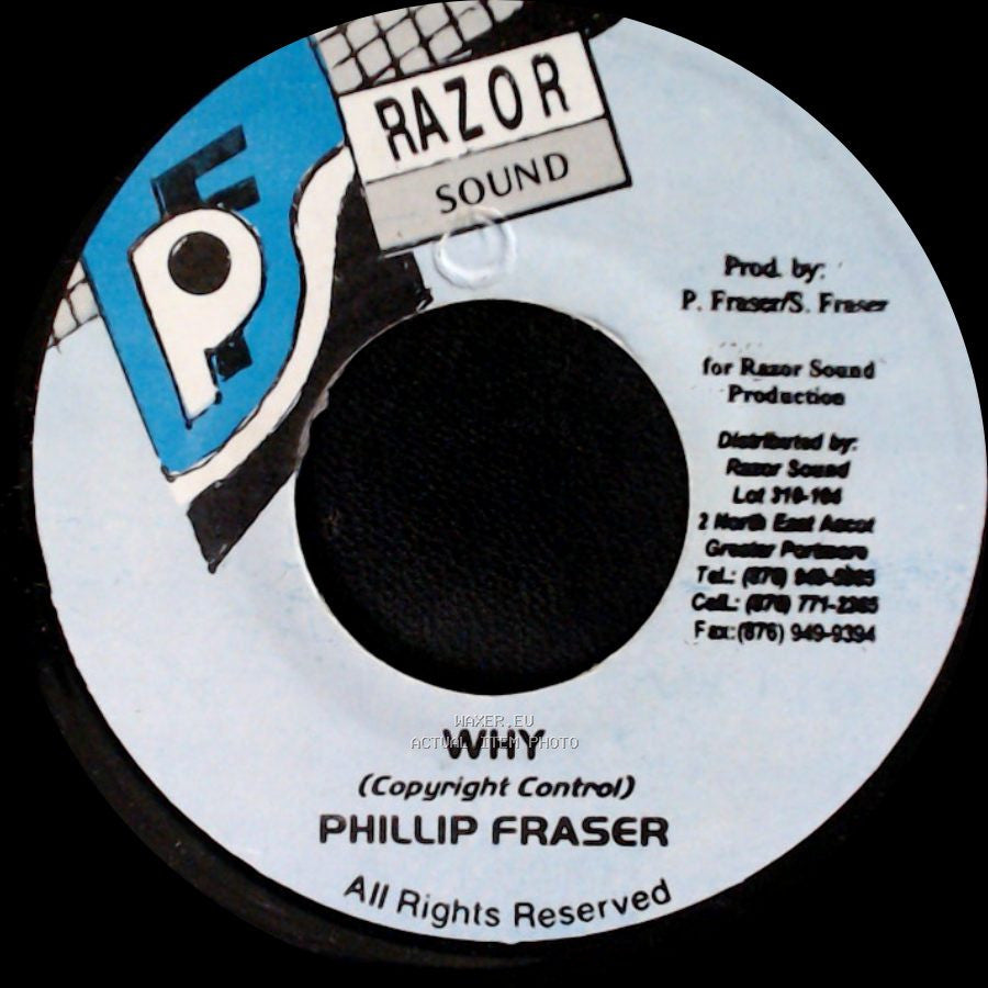 Phillip Fraser - Why / Unknown Title B side A
