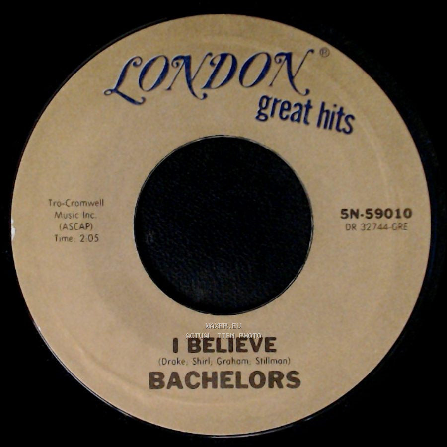 Bachelors - I Believe / Diane side A