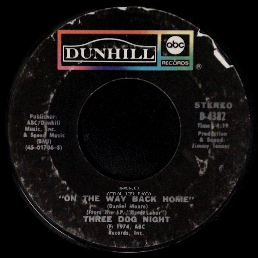 Three Dog Night - On The Way Back Home / The Show Must Go On side A