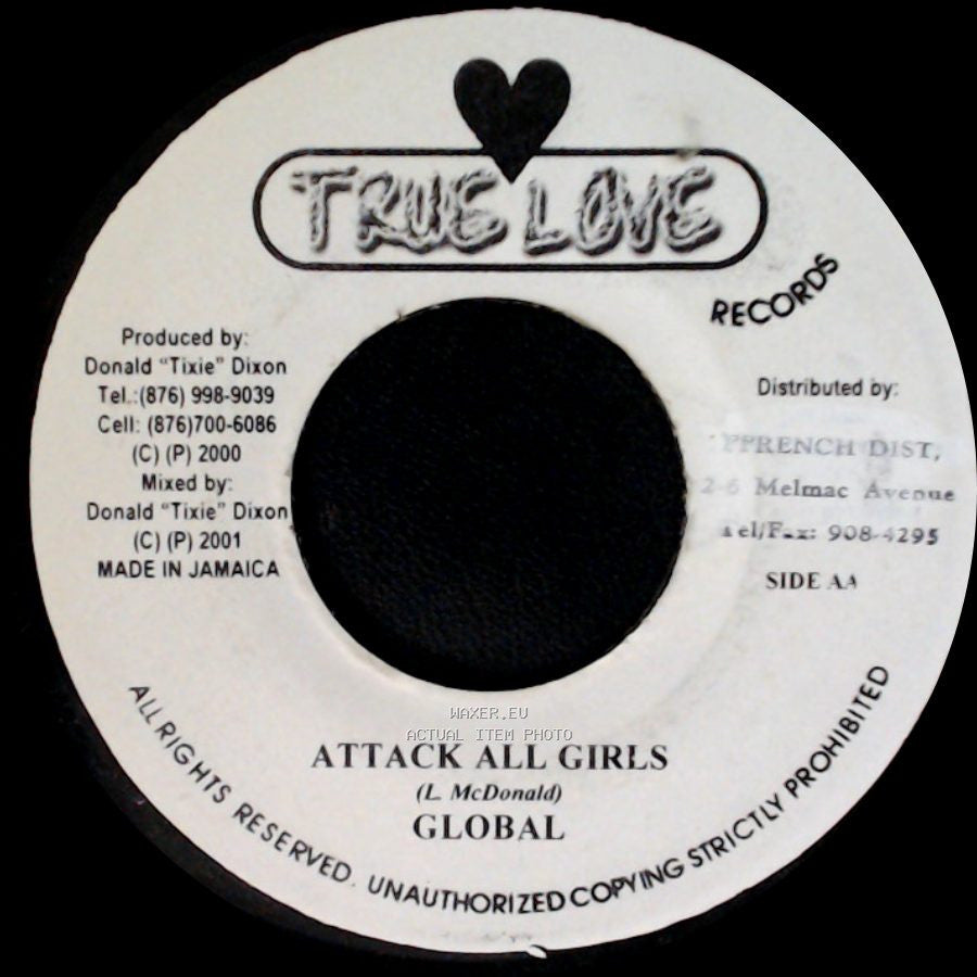 Christopher / Global - Way To Your Heart / Attack All Girls side B