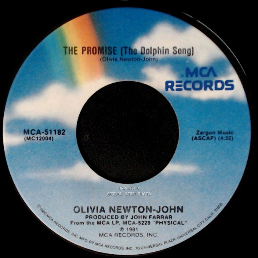 Olivia Newton-John - The Promise (The Dolphin Song) / Physical side A