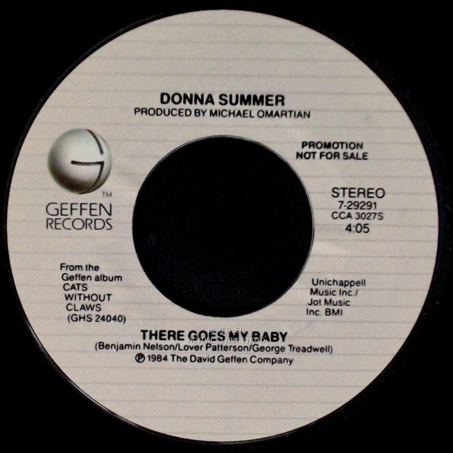 Donna Summer - There Goes My Baby / There Goes My Baby side A