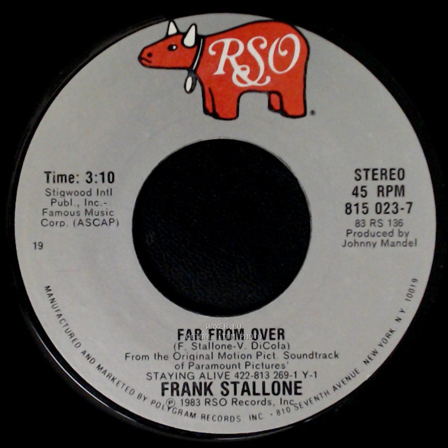 Frank Stallone - Waking Up / Far From Over side B