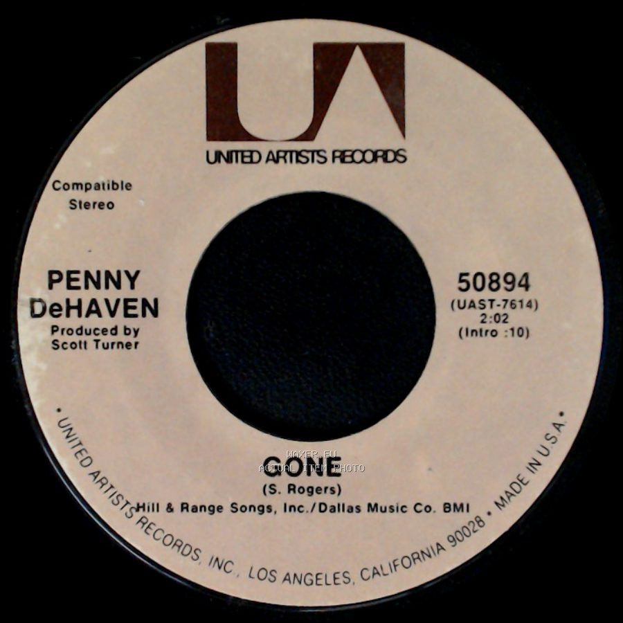 Penny Dehaven - It's As Easy As Singing / Gone side A